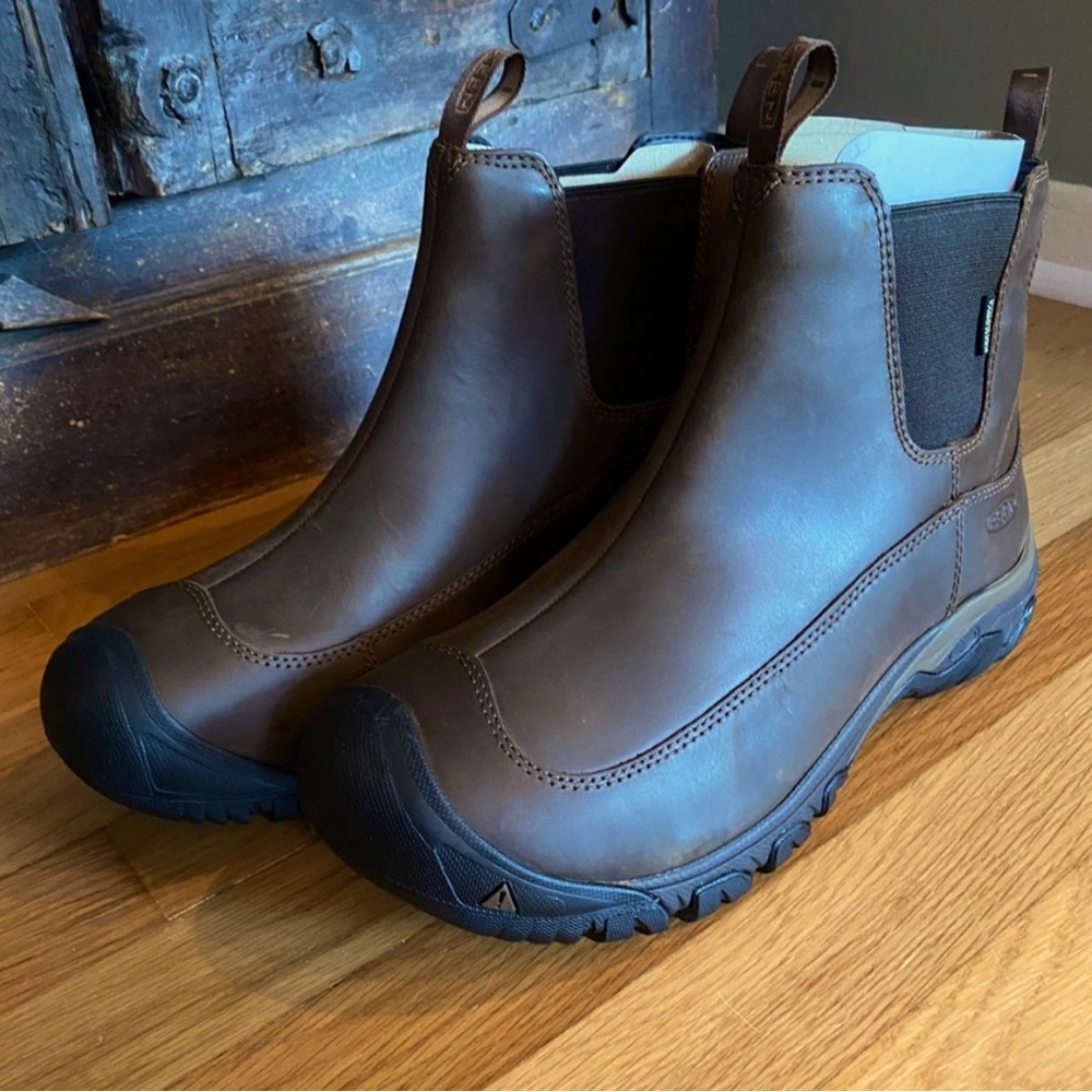 Keen Anchorage Boot III (waterproof), Men US 11, Dark Earth/Mulch color, Unused